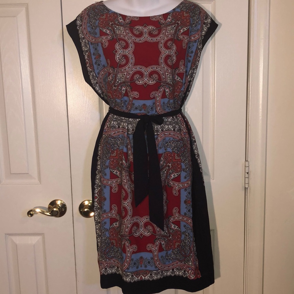 Talbots printed dress